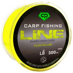 Леска монофильная Carp Pro Fluorocarbon Coated Fluo Yellow 300 м